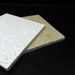 595x595mm pin hole mineral fiber ceiling tile