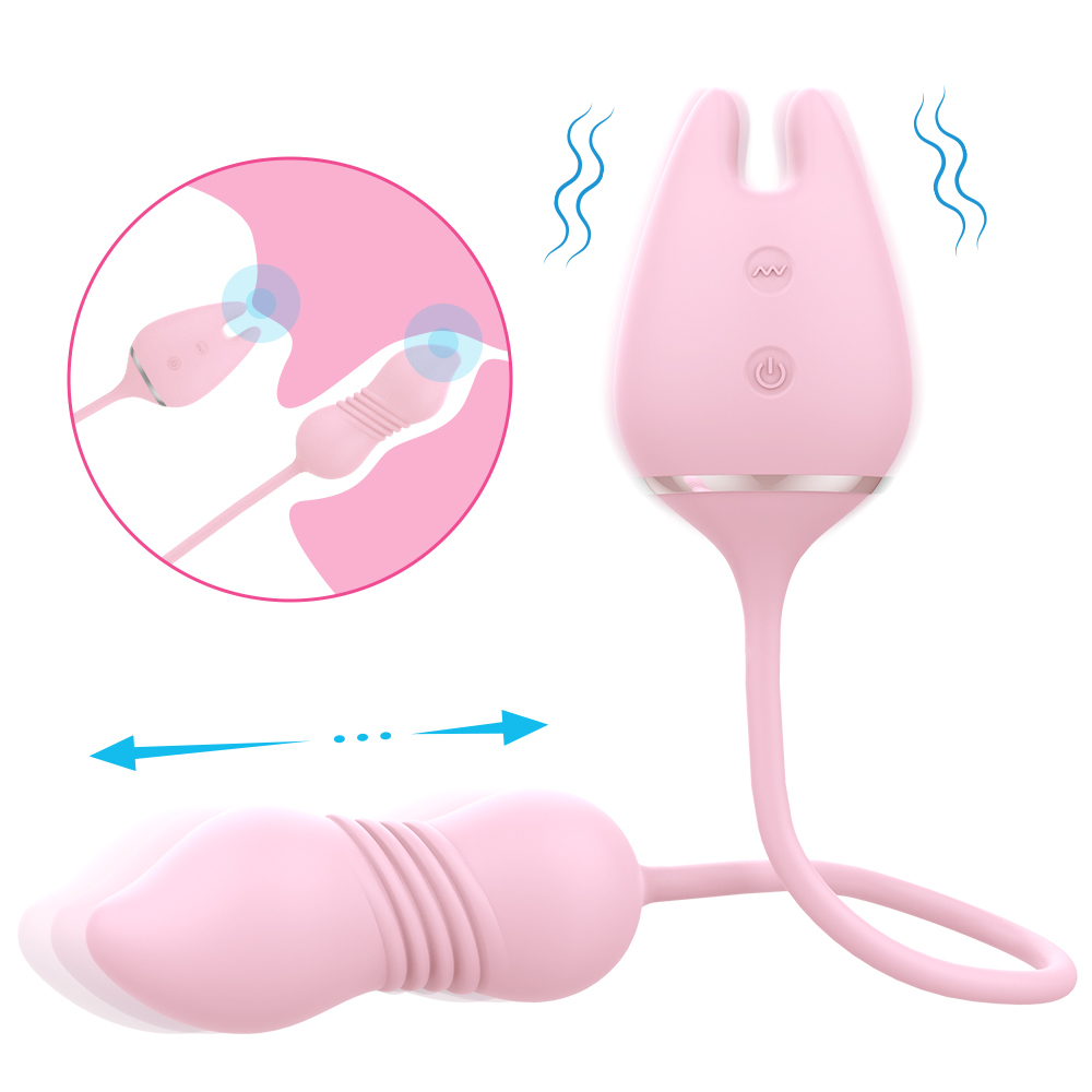 Couple bullet massager, Female rechargeable bullet head sex toys