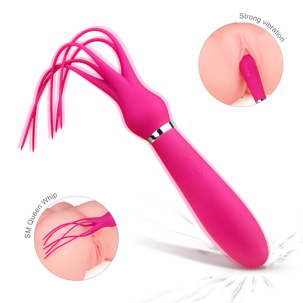 Multifunctional SM sex whip, G-spot sex toy vibration massager