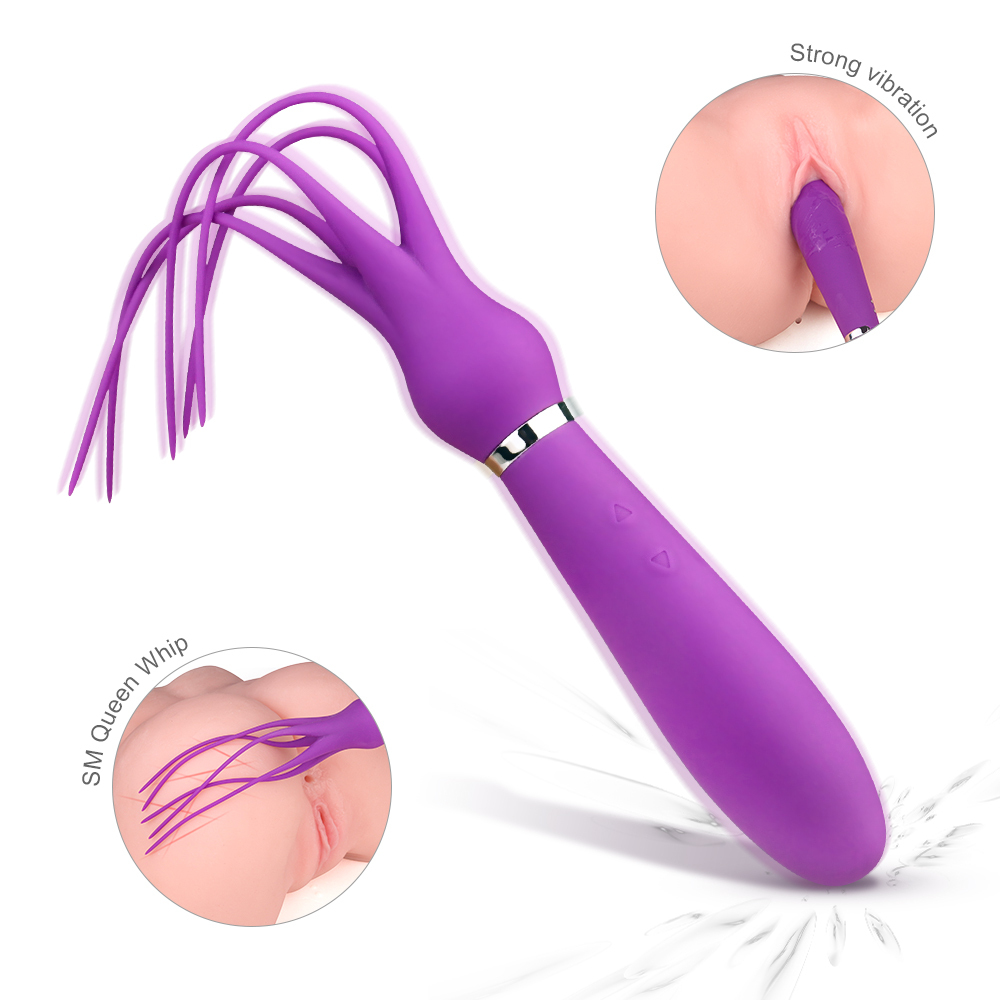 Multifunctional SM sex whip, G-spot sex toy vibration massager