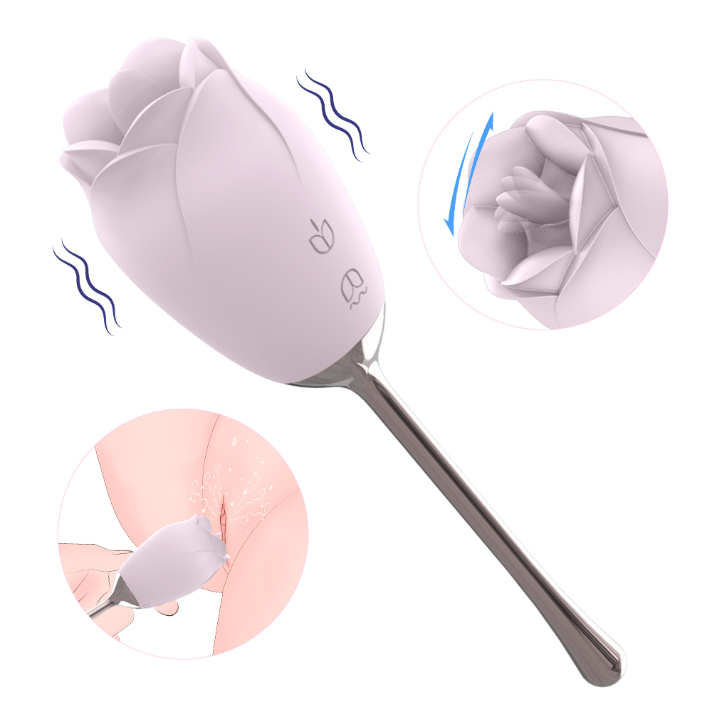 Rose vibrator sucker, Sex toy oral sucking, Stimulate masturbate adult toys, Massager for women