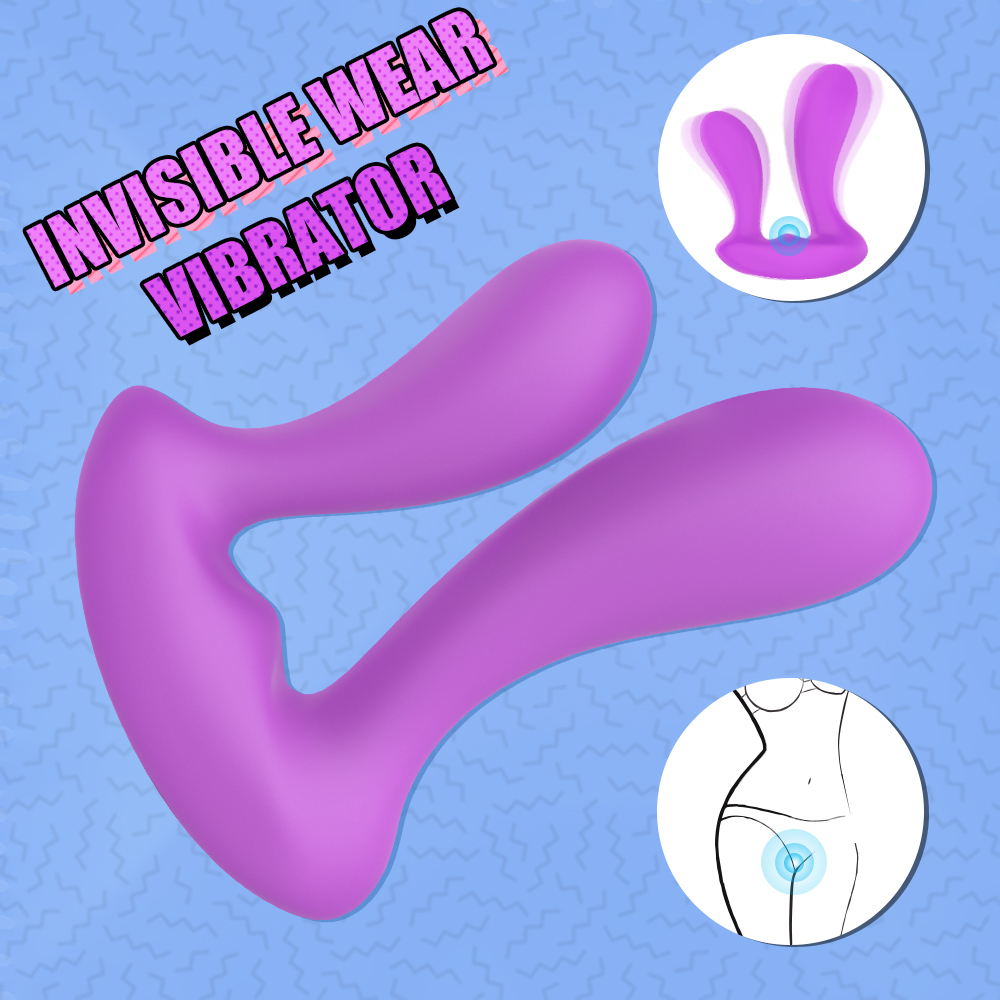 Invisible underwear vibrating sex toy for women