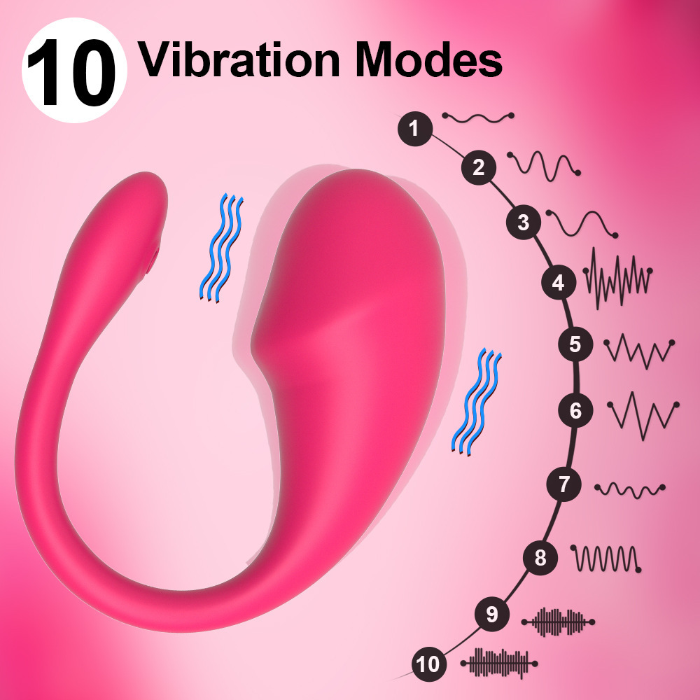 Simulation of tadpoles, mini jumping eggs, APP remote control wireless remote control, female masturbator wearable sex toys