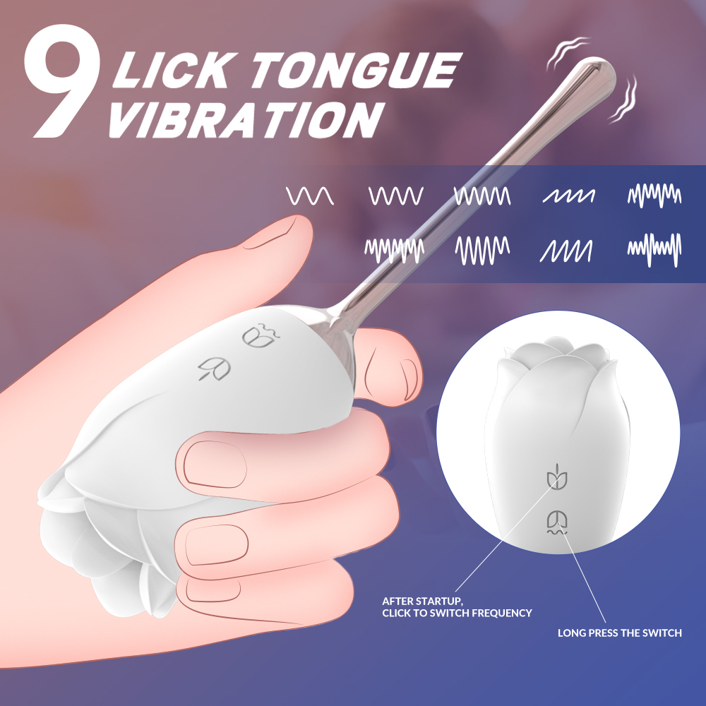 Rose vibrator sucker, Sex toy oral sucking, Stimulate masturbate adult toys, Massager for women