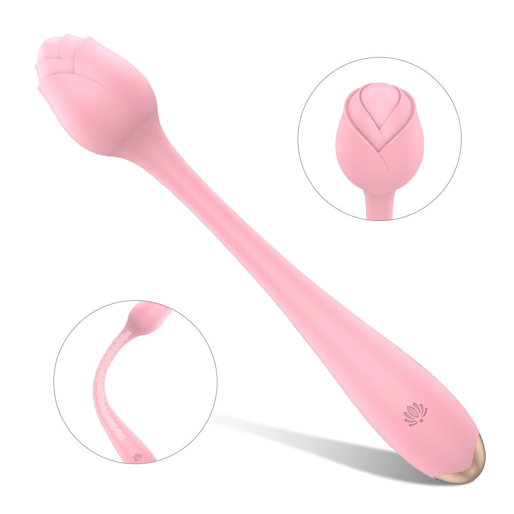 Rose vibrator G-spot rose sex toy, Oral stimulate masturbate adult, Toys massager For Women