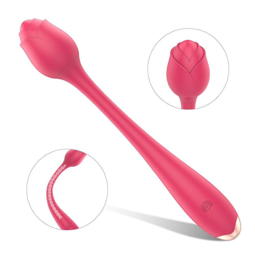 Rose vibrator G-spot rose sex toy, Oral stimulate masturbate adult, Toys massager For Women