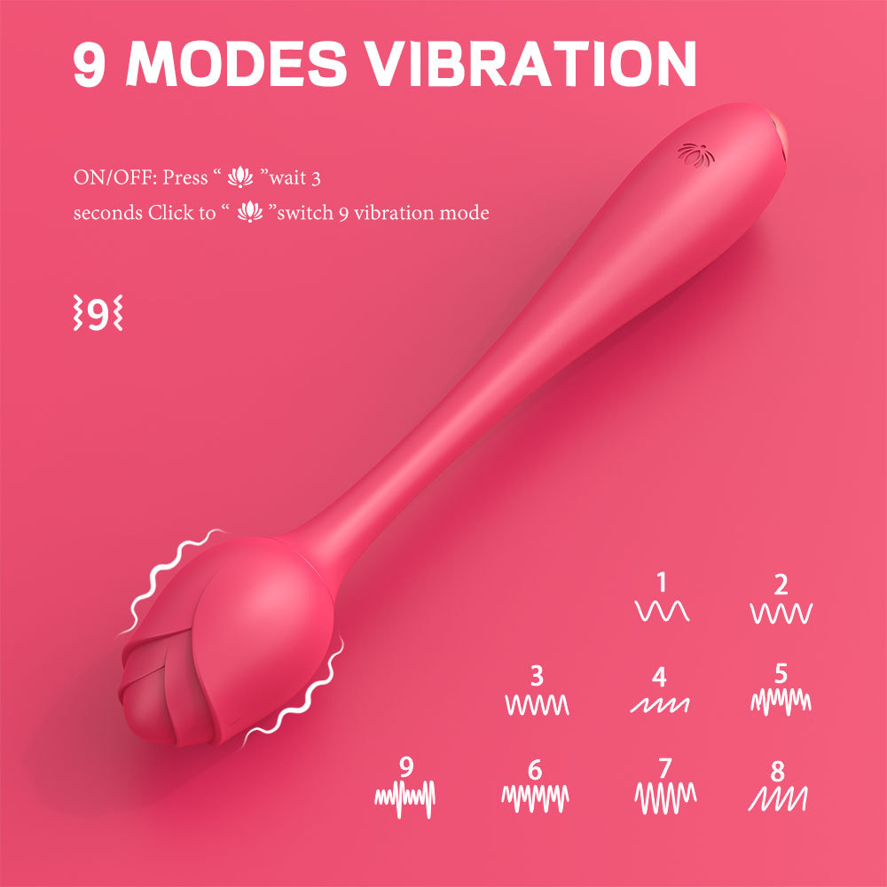 Rose vibrator G-spot rose sex toy, Oral stimulate masturbate adult, Toys massager For Women