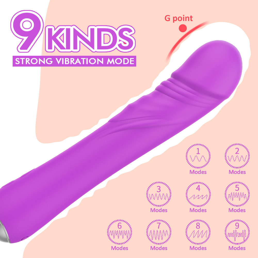 Warm massager vagina sex toys, Massager g spot women silicone rubber Toys