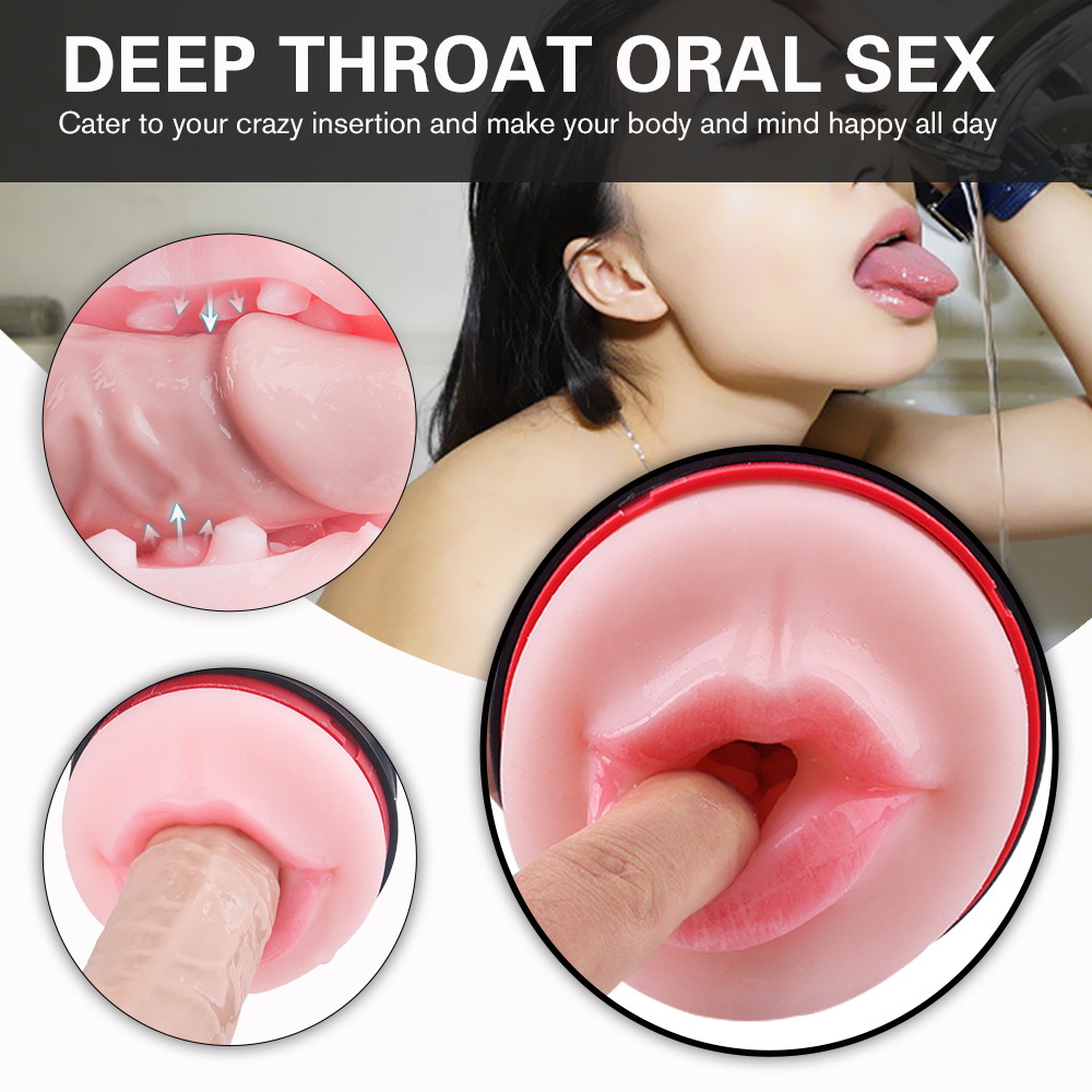 Hot sale flashlight vibrator Deep Throat Sucking Cup masturbator cup made in china