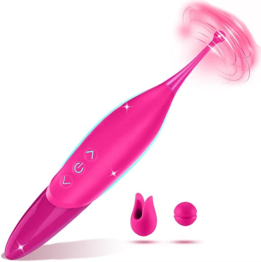 High-end vibrator with 7 frequencies, 5 speeds, strong vibration and multiple modes for men and women, adult sex toys