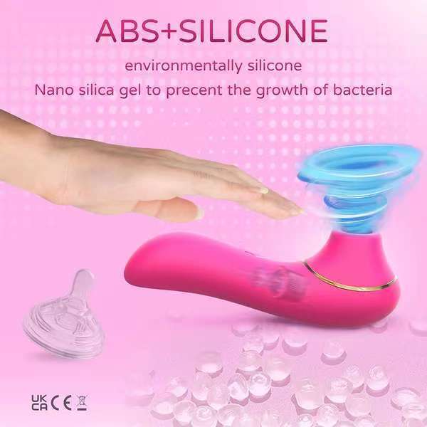 Sucking Vibrator for Women, 5 Suck Modes Nipple Clitoris Stimulate Vaginal Licking Toys Adult Sexy Female Masturbation