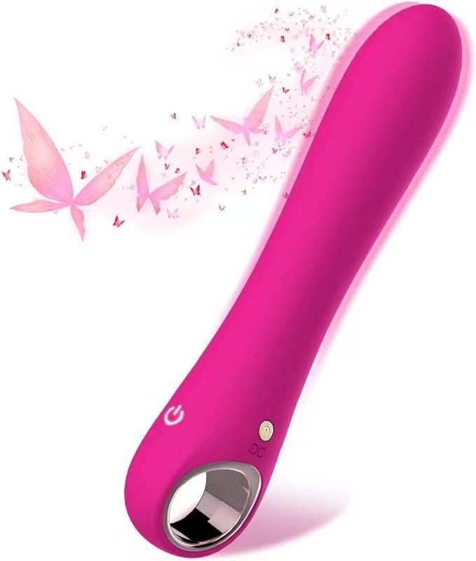 G Spot Vibrator Dildo with 10 Vibration Modes, Soft Silicone Powerful Vibrating Massagers for Clitoral Vagina and Anal Stimulation, Adult Sex Toys for Women or Men