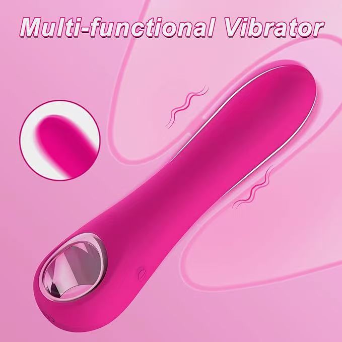G Spot Vibrator Dildo with 10 Vibration Modes, Soft Silicone Powerful Vibrating Massagers for Clitoral Vagina and Anal Stimulation, Adult Sex Toys for Women or Men