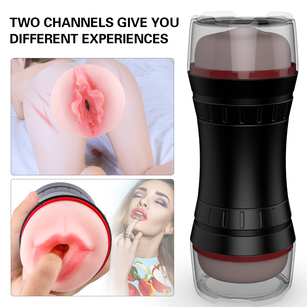 Hot sale flashlight vibrator Deep Throat Sucking Cup masturbator cup made in china