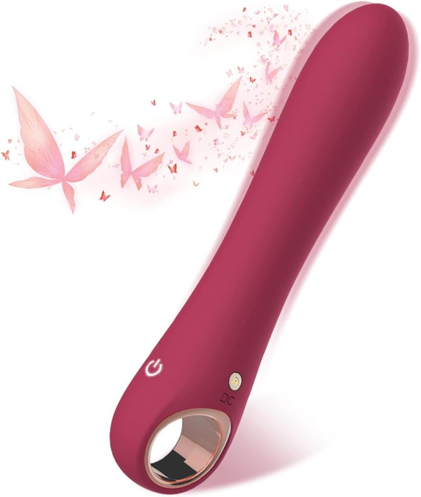 G Spot Vibrator Dildo with 10 Vibration Modes, Soft Silicone Powerful Vibrating Massagers for Clitoral Vagina and Anal Stimulation, Adult Sex Toys for Women or Men