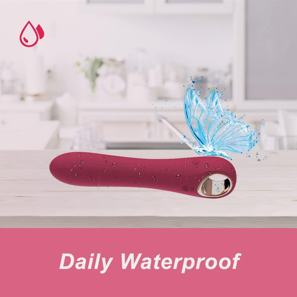 G Spot Vibrator Dildo with 10 Vibration Modes, Soft Silicone Powerful Vibrating Massagers for Clitoral Vagina and Anal Stimulation, Adult Sex Toys for Women or Men