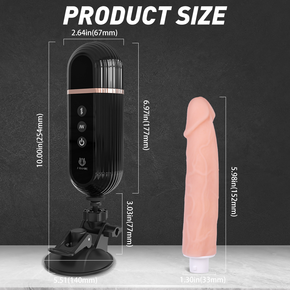 G-spot massage gun female sex toy, Thrusting Dildo Automatic Machine
