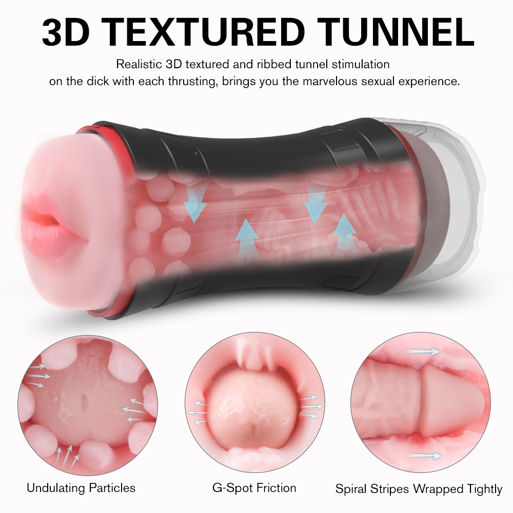 Hot sale flashlight vibrator Deep Throat Sucking Cup masturbator cup made in china