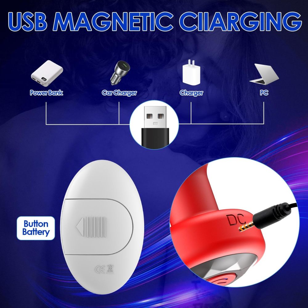 Anal Plug Sex Toys Vibrator – Silicone Butt Plugs Training Kit with Remote Control, 10 Vibration Modes, Prostate Massager for Adults