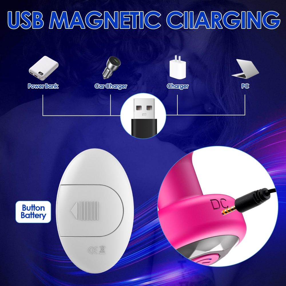Anal Plug Sex Toys Vibrator – Silicone Butt Plugs Training Kit with Remote Control, 10 Vibration Modes, Prostate Massager for Adults