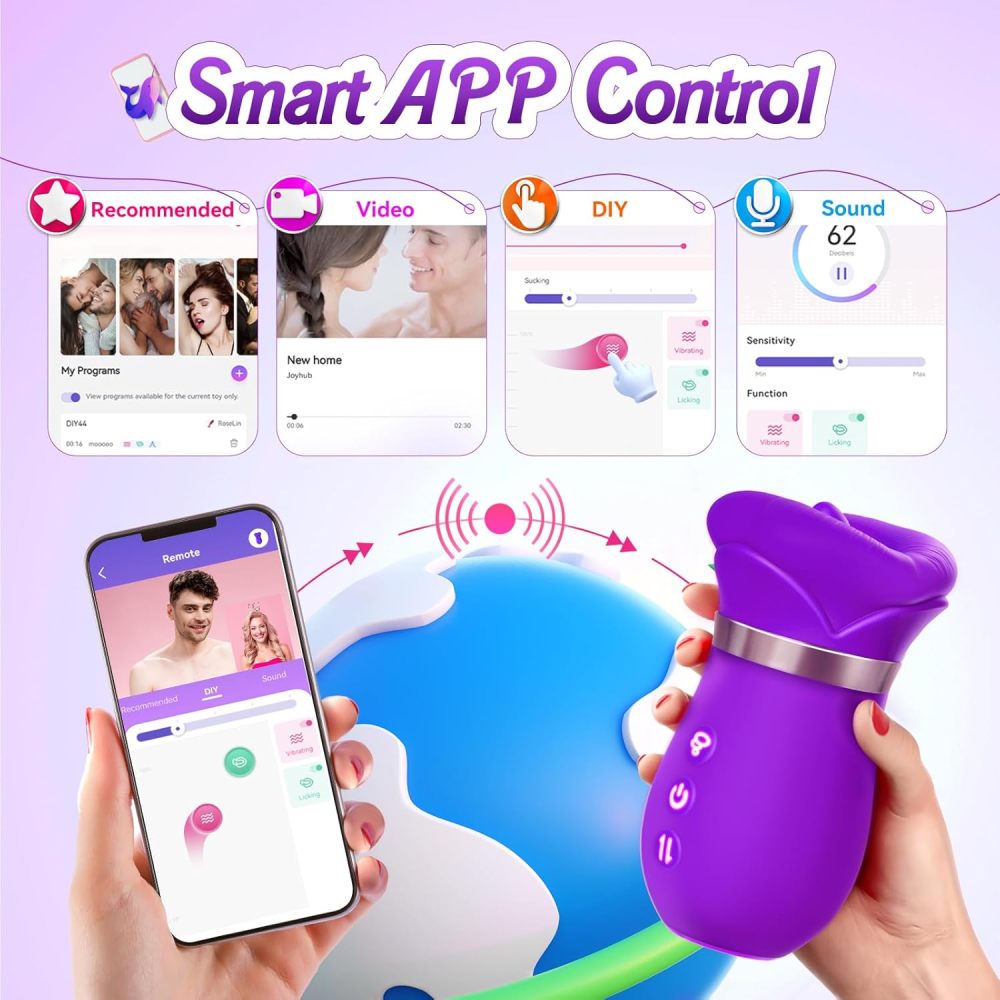 5-in-1 Mouth Sucking Vibrator - Adult Toys Online