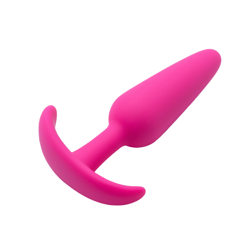 Silicone Anal Plug, Pack of 3 Butt Plugs Training Set for Beginners Advanced Users with Flared Base Prostate Sex Toys