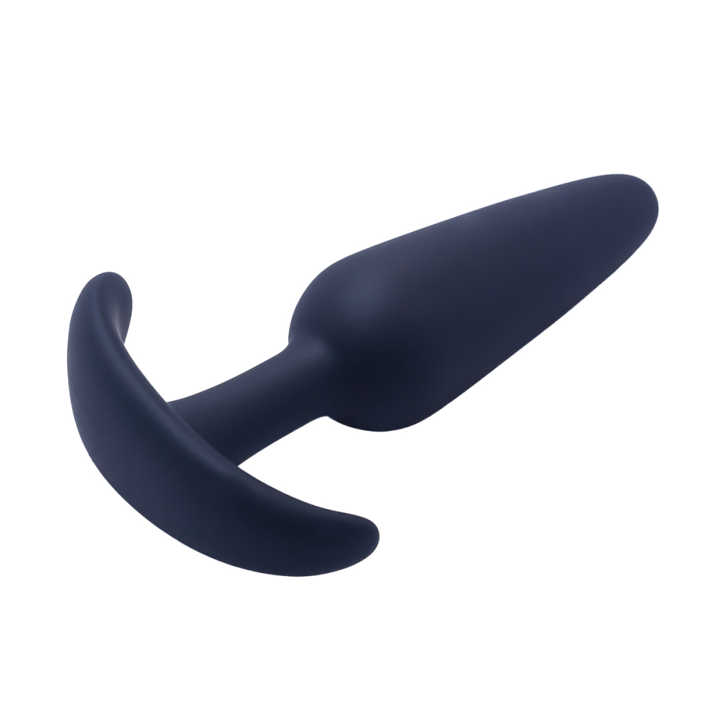 Silicone Anal Plug, Pack of 3 Butt Plugs Training Set for Beginners Advanced Users with Flared Base Prostate Sex Toys
