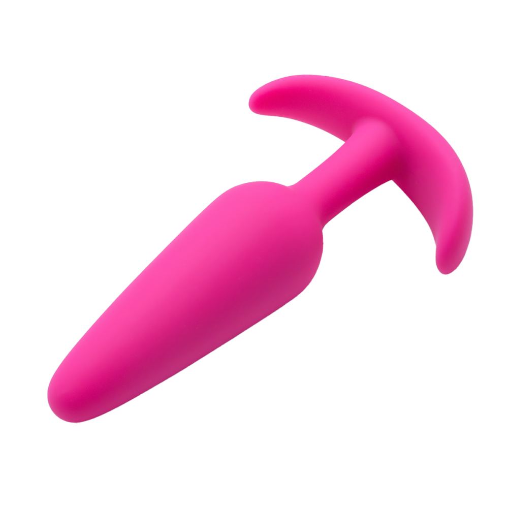 Silicone Anal Plug, Pack of 3 Butt Plugs Training Set for Beginners Advanced Users with Flared Base Prostate Sex Toys