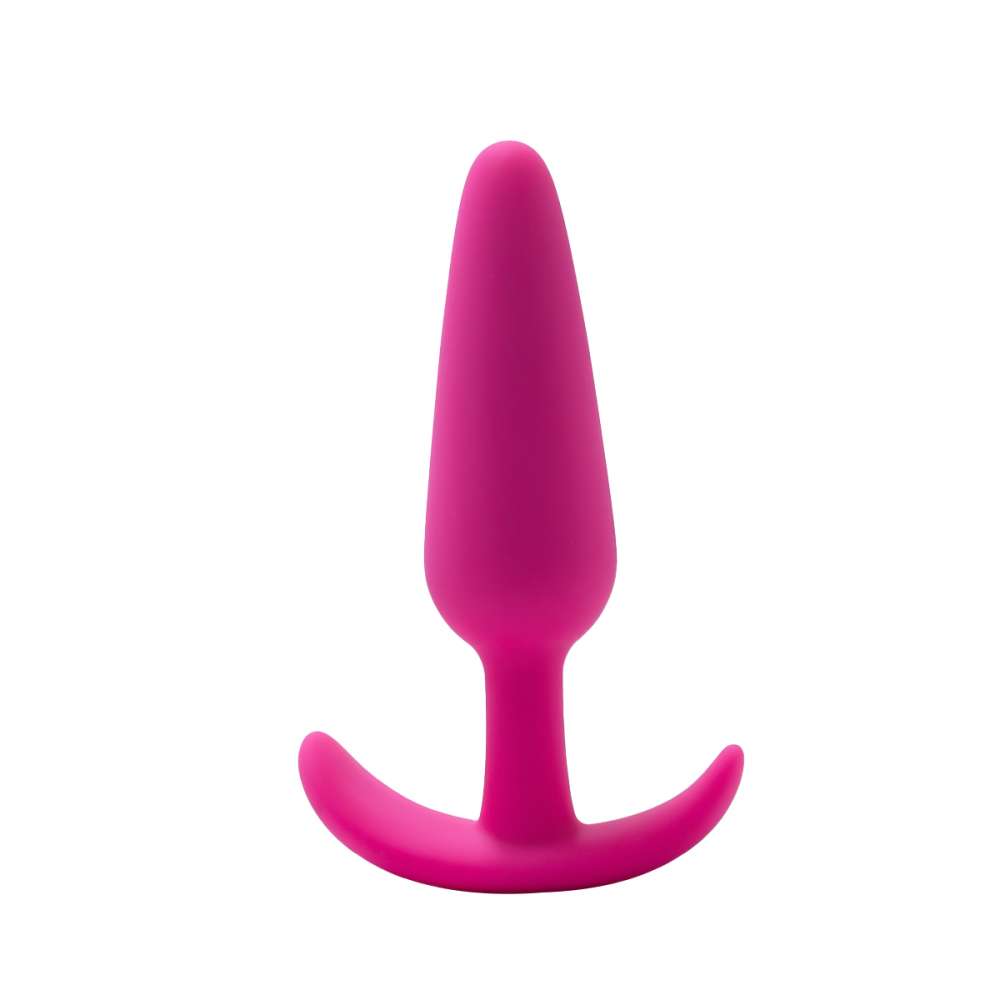 Silicone Anal Plug, Pack of 3 Butt Plugs Training Set for Beginners Advanced Users with Flared Base Prostate Sex Toys