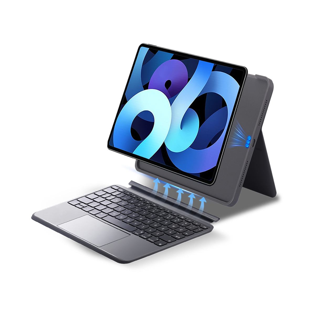 iPad键盘 - 带触控板的定制iPad保护套