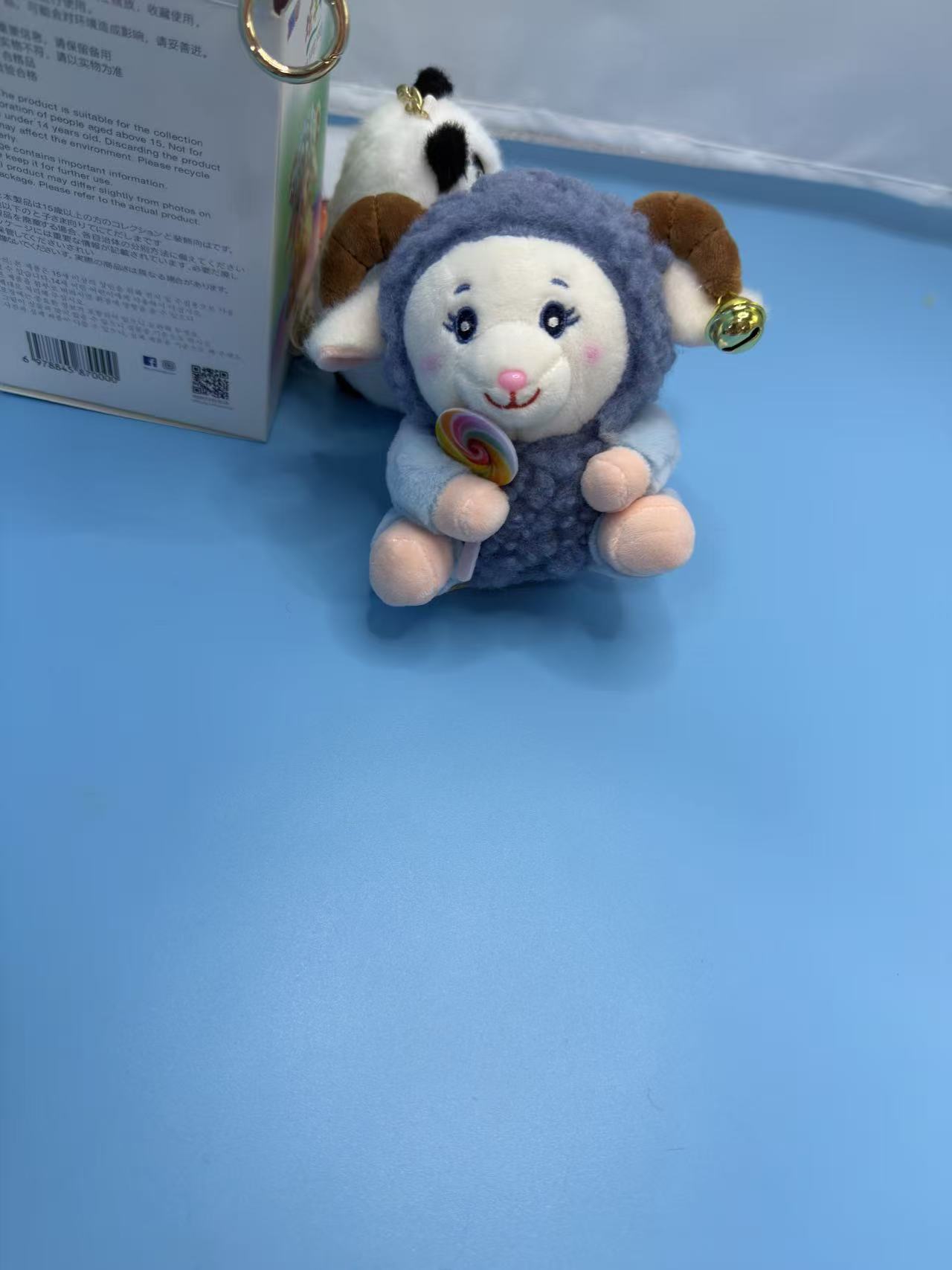 XYYPOP炫羊羊彩盒装福娃三宝：坚果仓鼠，乖乖小熊猫，铃铛小羊