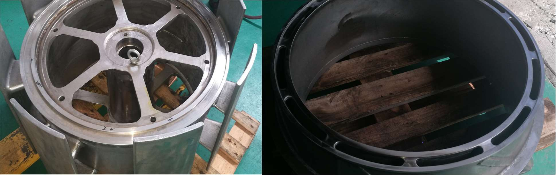 Wide foils-rotor