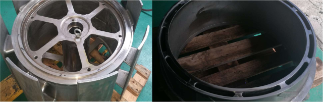 Wide foils-rotor