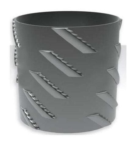 Energy Saving Rotor with Multi-Pulse Blade Design for Industrial Screening