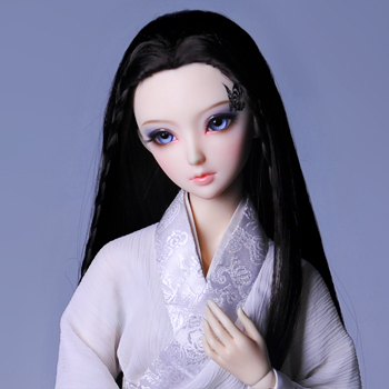 1/3 ancient long hair
