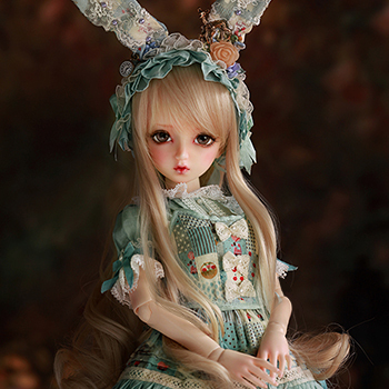 1/4 Bjd Female Mori Dress Fullset/Lin