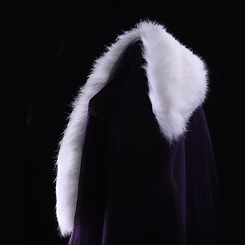 Retro Rabbit fur cape