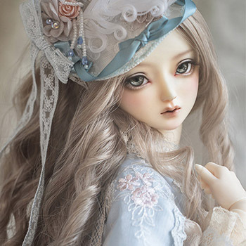 Elina Victoria Dress Fullset -Blue snow