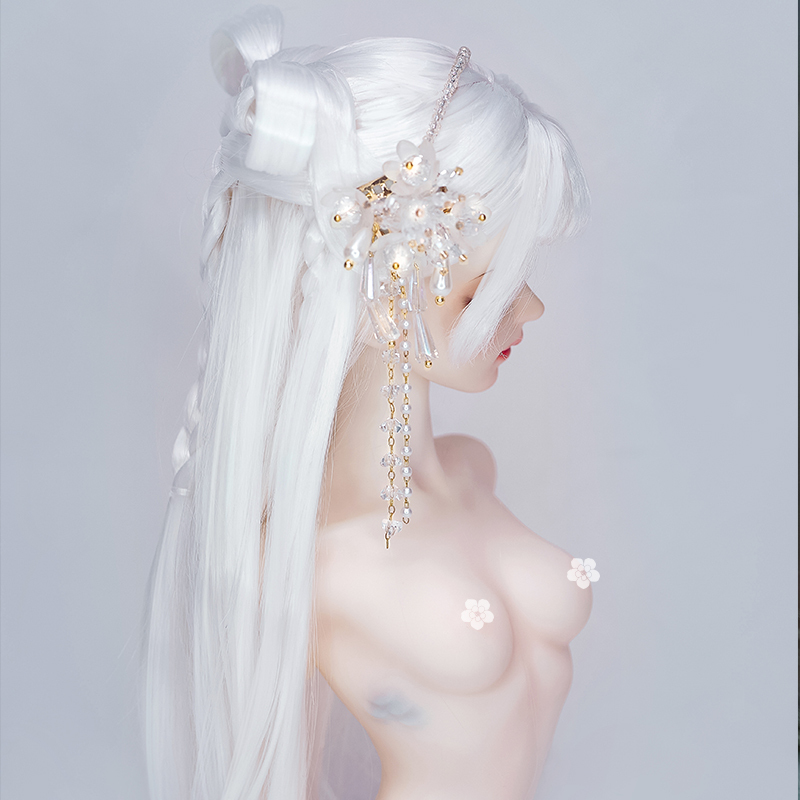 1/3 ancient style braided wig - Full Moon