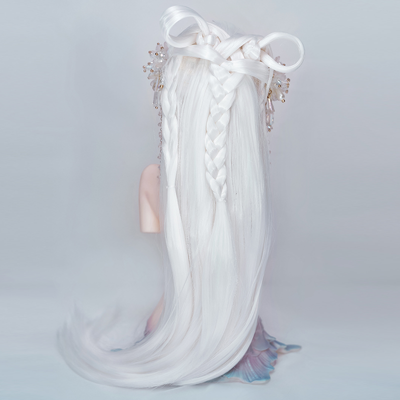 1/3 ancient style braided wig - Full Moon