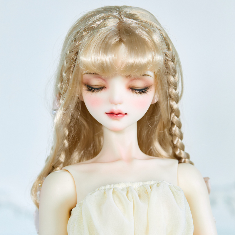 Milk golden twist braid loli curls