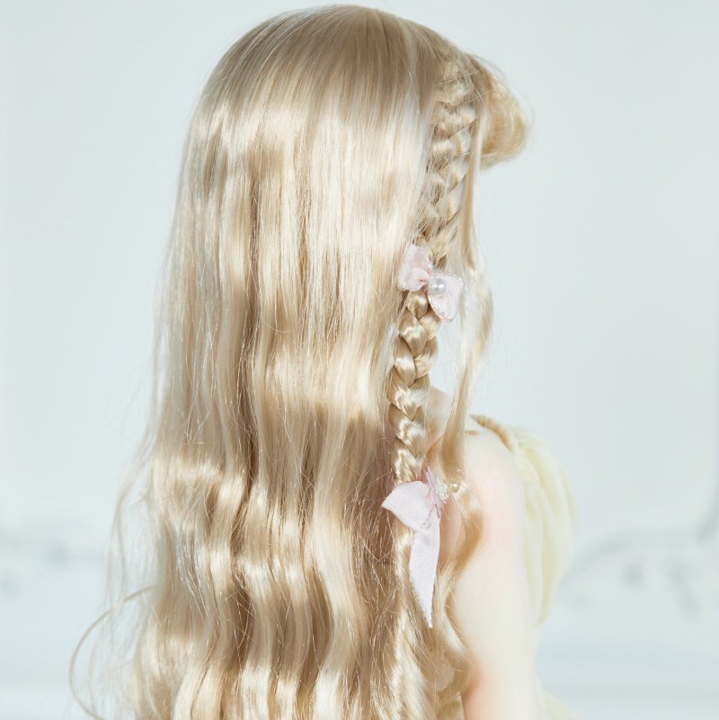 Milk golden twist braid loli curls