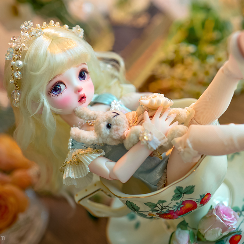 1/6 BB Dress suit - Sea Salt Butterfly Pea Flower