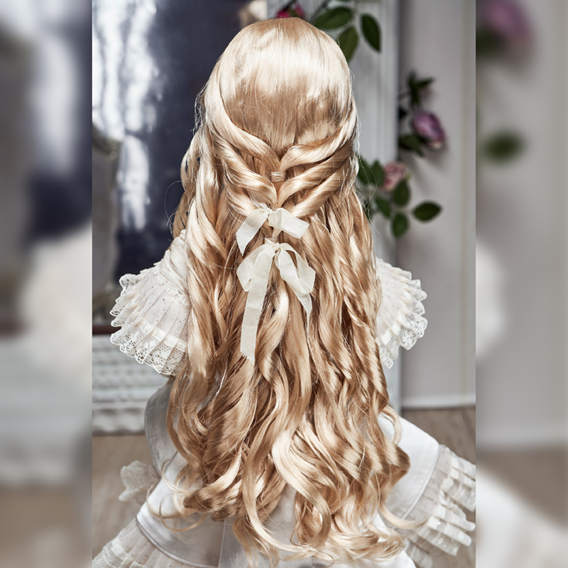 1/3 blond romantic style long curly wig