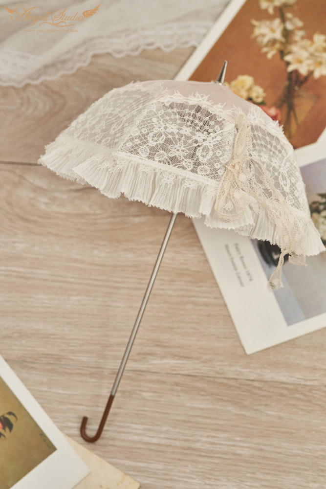 1/4Western style lace unbrella