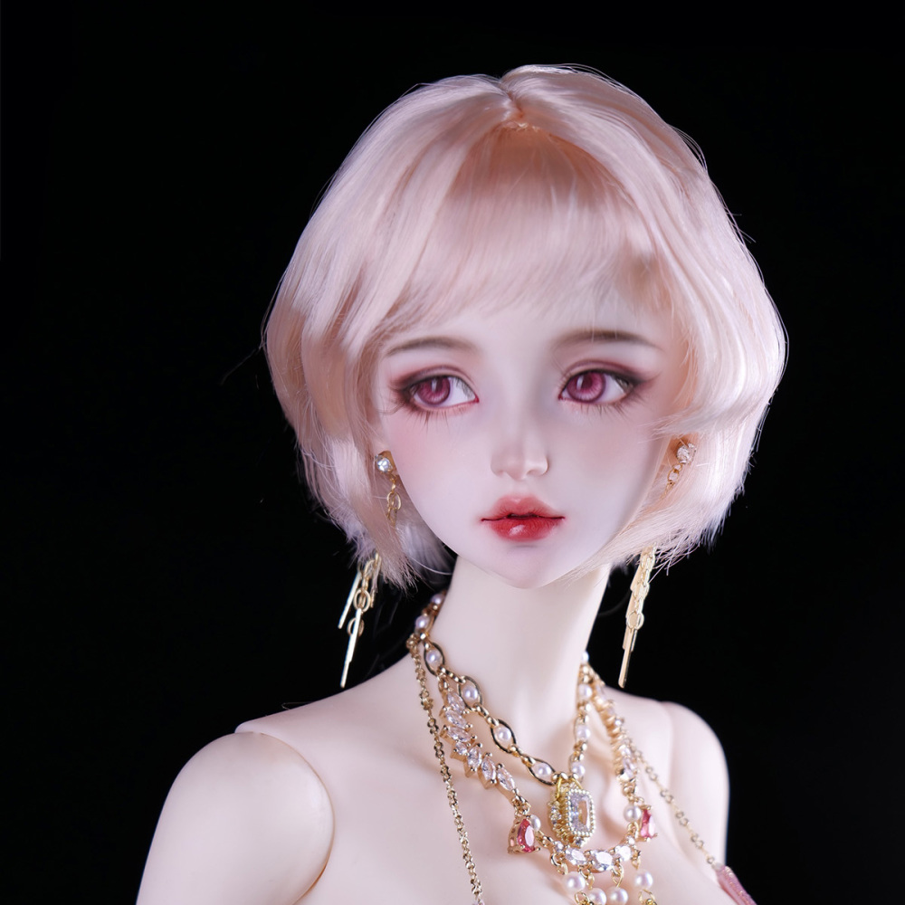 1/3 Pink cute short wig