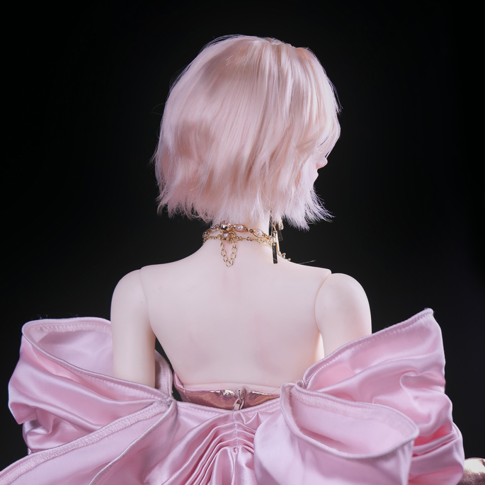 1/3 Pink cute short wig