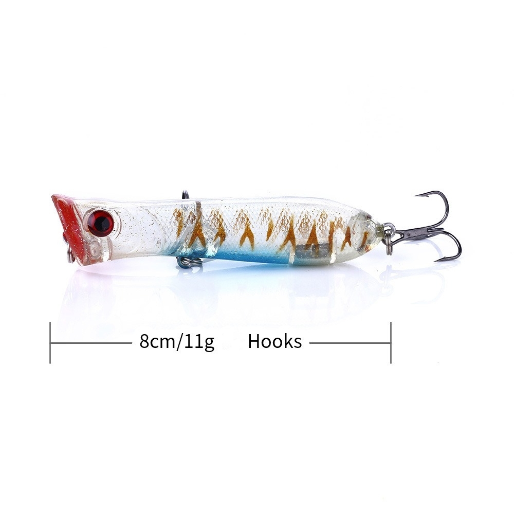 popper bait bass