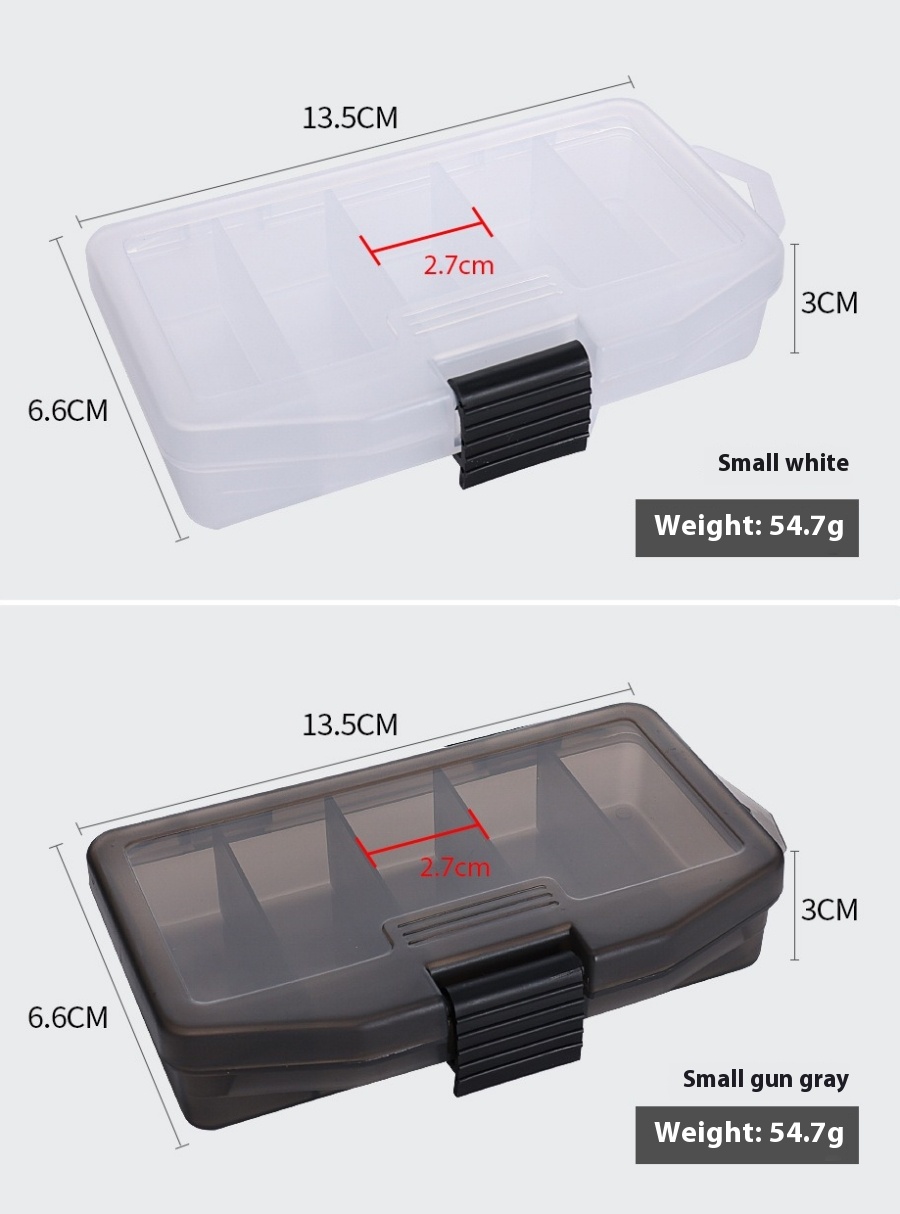 fishing storage box size