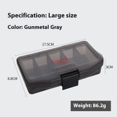 Gun Gray Color Large